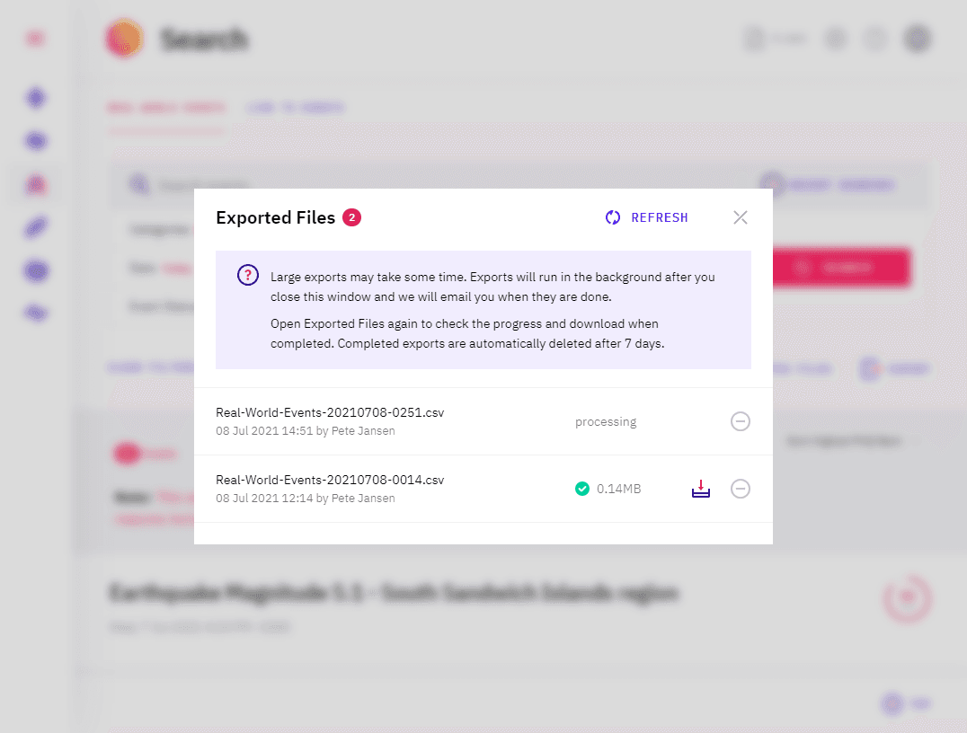 exported-files-window