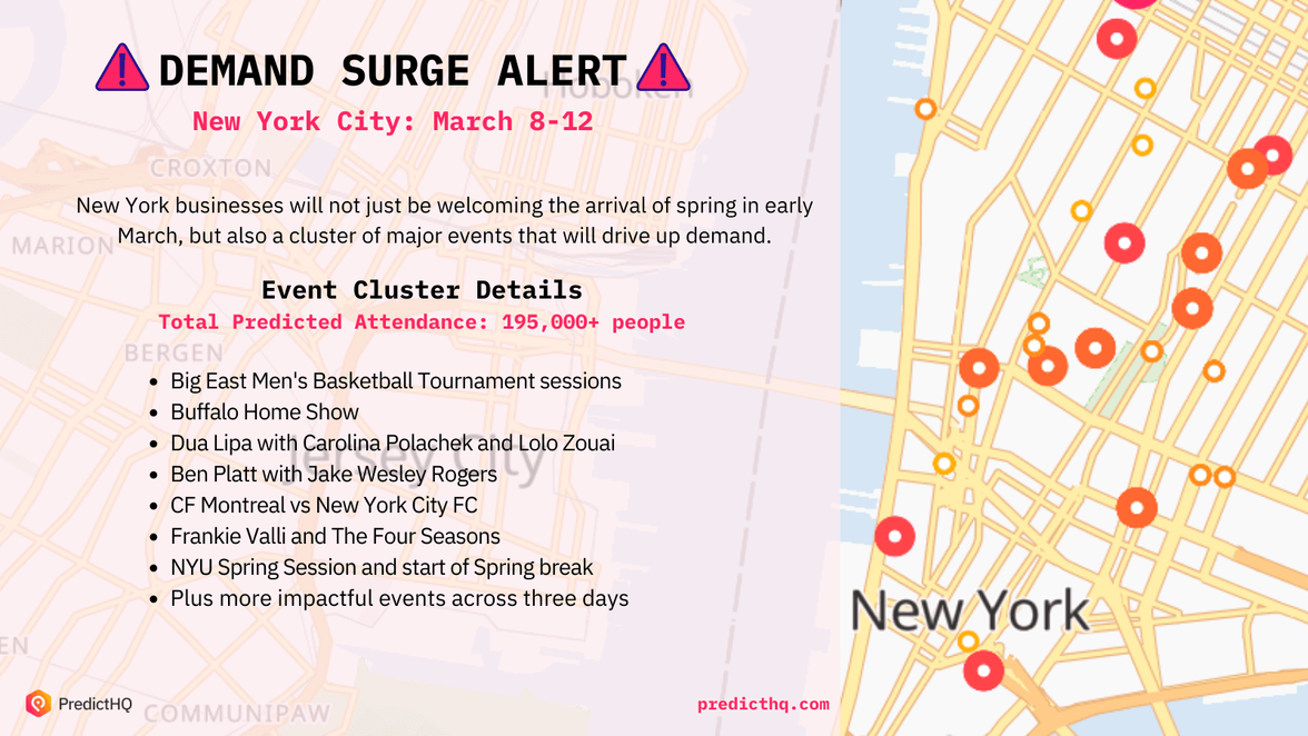 NYC march 2022 surge